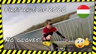 Cycling in Baja, Hungary. Gemenc, Szent Laszlo Bridge and Eurovelo 6.