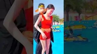 Fly boards ride is so fun  🤣😂 #flyboarding #flyboard #waterflyboard #viral #trending #top #couple