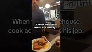 Waffle House is just like hibachi if you got the vibes