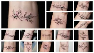 Amazing 😻 girl name tattoo #explore #tattooideas #simpletattoo #tattoodesigns 