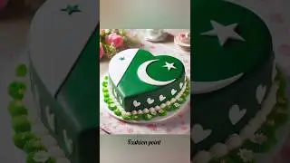 14 august cake design Independence Day for pakistan #cakedesign #independenceday​ #cakedecorating