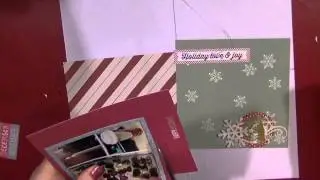 Scrapbooking Process Video December Daily Cover and Day 1