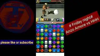 wwe champion //Friday night fight # Anzo Amore vs HHH