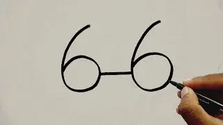 How To Draw A Jeep Car From 66 Number l Jeep Drawing Easy Way l  Number Drawing l Drawing l Tipsclub