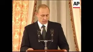 Putin in presser at Washington's Russian embassy