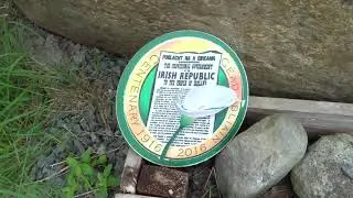 Welsh-Irish memorial to 1916 Easter Rising prisoner of war camp at Frongoch Bala Gwynedd Wales