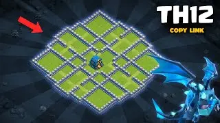 Th12 Most Powerful Top 5 Bases 2025 (With copy link ) | Th12 best base layouts | TH12 Base