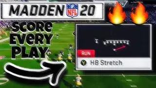 *BEST*MADDEN 20 PLAY*UNSTOPPABLE*RUN PLAY GLITCHY BLOCKING FOR*EASY*ONE PLAY TOUCHDOWNS*TIPS*