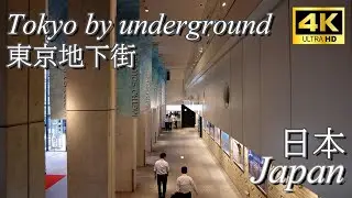 【Walk/散歩】Full Underground Passage from Tokyo Station to Otemachi Station/東京駅から大手町駅まで地下道を歩く