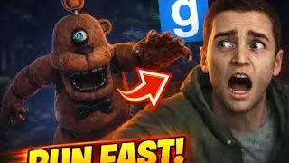 Running from fnaf characters in gmod 😭🙏