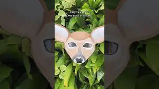 Deer mask available~! #animalmask #theriangear #therian #therianthropy #deertherian #furry #catmask