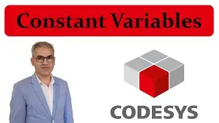 CODESYS: Declaring Constant variables #codesys #plcprogramming #iec61131 #plc #constant_variables