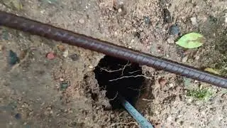 Quick Sand Condition at my home where the whole water of rain flows বাঁকুড়ায় চোরাবালি