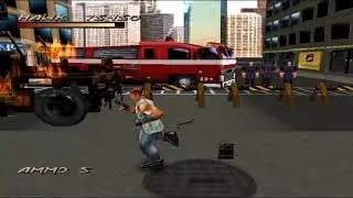 Fighting Force PSX Speedrun - Hawk (Easy, Bronx-Air) in 34:58