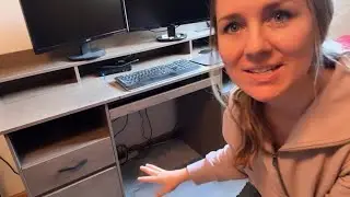 Two Month Update! Bestier Huge Executive Desk | 59&rdquo; Computer Desk with Drawers & Charging Station