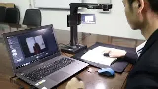 Eloam BS2000P Book Scanner | Fast 3-Second Scanning & Advanced Curve Flattening