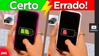 Você Continua CARREGANDO O CELULAR do jeito ERRADO? // Não ERRE Mais!