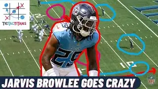 Tennessee Titans Film Breakdown: Jarvis Brownlee Jr. LOCKS DOWN the Indianapolis Colts