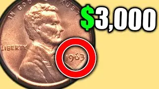 У вас есть РЕДКИЙ пенни с изображением Линкольна 1963 года? Вот монеты с ошибками, на которые сто...