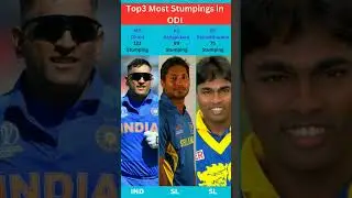 Most stumping in odi | Wicketkeeping records #short #cricket #msdhoni #sangakkara #dhoni #ipl #odi