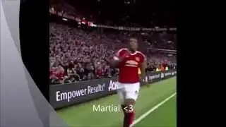Anthony Martial First Goal For Man Utd