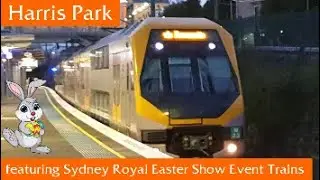 Paul's Train Vlog 1204: Harris Park featuring Sydney Royal Easter Show Event Trains