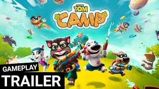 Talking Tom Camp Gameplay Trailer! (Android/iOS)