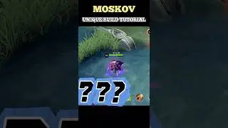 ☑️Moskov Unıque Build Tutorial from Aprome #mlbbshorts