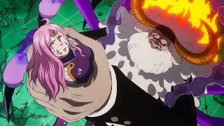Saturn's Overwhelming Power, Bonney in Danger, Luffy Loses the Ability to Fight