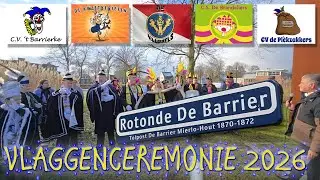 Oproep: De Vlaggenceremonie Mierlo-Hout op Rotonde De Barrier! 18 januari 2026