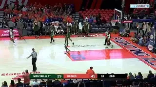 Highlights: Miss. Valley St. at Illinois | Big Ten Basketball