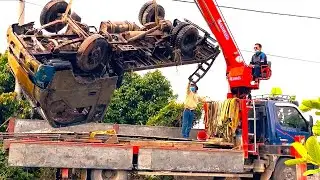 Recovering A KIA Truck Abandoned In An Accident // Recovering A KIA Engine Flooded For Years (Part2)