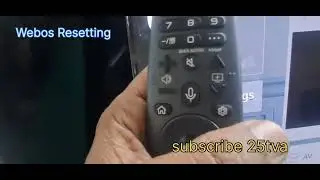 LG Smart TV (WebOS): Factory Reset