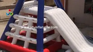 Commercial Air Sealed Giant Inflatable Floating Water Slide Equipment for Adult