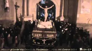 Miércoles Santo Vía Crucis de Penitencia - Mota del Cuervo 2016