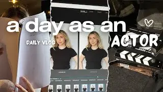a day in the life of an actor | Background Acting in Vancouver