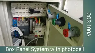 Box Panel COS 100A with photocell, untuk pemesanan WA: 0896-2049-5107