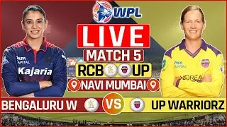 WPL 2026 Live: Royal Challengers Bengaluru vs UP Warriorz Live | RCB vs UP Live Scores & Commentary