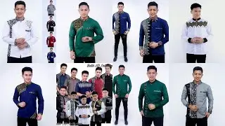 92 Model Baju Batik Kombinasi Pria Terpopuler Modern Lengan Panjang dan Pendek