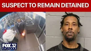 Judge orders Chicago man accused of setting CTA rider on fire to remain in custody
