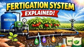 Fertigation system explained by Jain irrigation #agriculture #irrigation #horticulture #fertilizer 