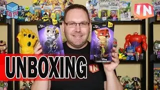 Disney Infinity 3 Zootopia Распаковка Ника Уайлда и Джуди Хоппс