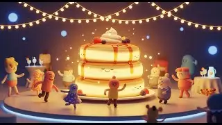 Dancing Pancake Party | Fun Food Dance Song for Kids | Nursery Rhymes & Songs for Children