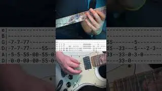 Bat Country &ndash; Avenged Sevenfold | Guitar Hook (Tabs on Screen)