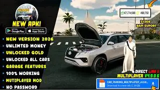 ⚡ Car Parking Multiplayer Mod Apk 4.9.8.6 | Unlimited Money Unlocked All Car | Latest Version 2026