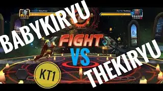 BabyKiryu Vs TheKiryu! Generational Fight For The Keykard! Marvel Contest Of Champions!