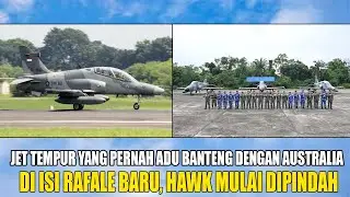 Detik&sup2; Kedatangan Rafale, Jet Tempur Hawk 109/209 Mulai Dipindahkan Dari Pekanbaru Ke Pontianak