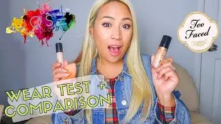 DOSE OF COLORS MEET YOUR HUE CONCEALER REVIEW | Too Faced BTW Sculpting Concealer Comparison