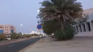 It's getting dark - walking at sundown