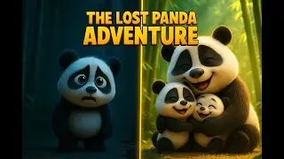 The Lost Panda Adventure 🐼🌿 | Cute Animated Moral Story for Families